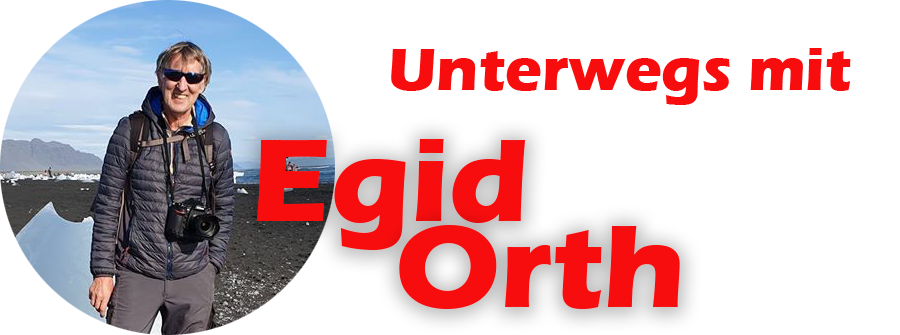 mit Egid Orth unterwegs